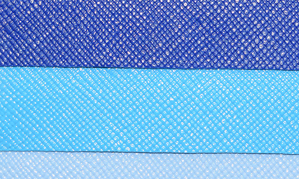 H212#PVC皮革水刺底十字纹